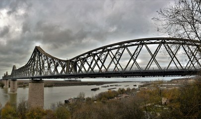 King Carol bridge from Romania