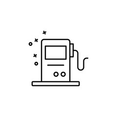 Equipment fuel gasoline oil icon. Element of industries icon