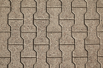 Pavement. Stone texture background. Paving slabs. Brick. 
