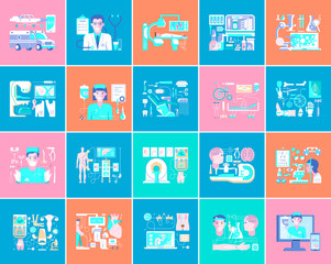 Medical symbols bandl