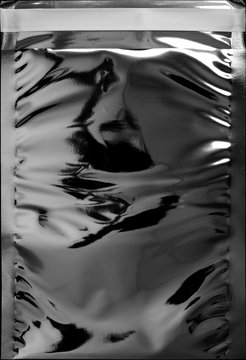 Metallic Foil Gloss Silver Bag 