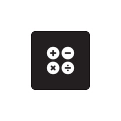 Calculator icon symbol vector