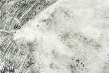 background painting art with cosmetic foundation 