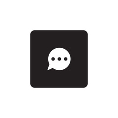 Chat icon symbol vector