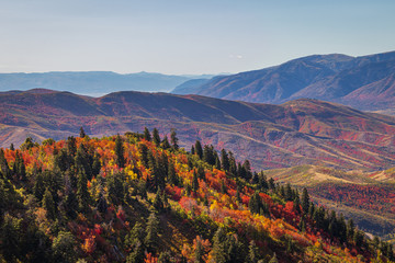 autumn in the mountains