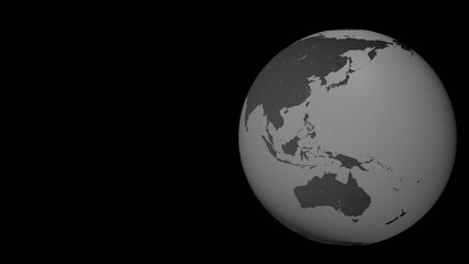 灰に埋もれる死んだ地球１