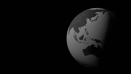 灰に埋もれる死んだ地球２