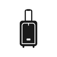 Suitcase icon vectr symbol illustration EPS 10
