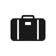 Suitcase icon vectr symbol illustration EPS 10