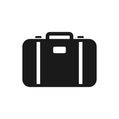 Suitcase icon vectr symbol illustration EPS 10