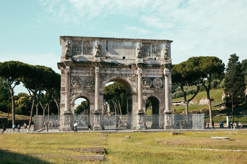 Fototapeta premium Triumphal Arch of Constantine in Rome