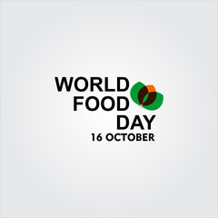 World Food Day Celebration Vector Template Design Illustration