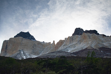 Cuernos Mountain Range Torres del Paine National Park, Chile