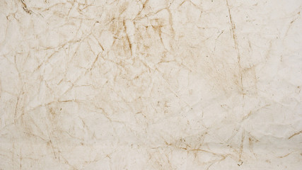 rough beige paper grunge background texture for design