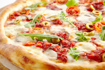 Pizza Marinara with Anchovy