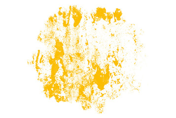 Abstract yellow watercolor background