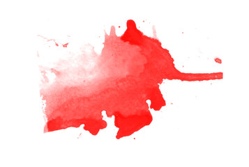 Red paint background. Red brush