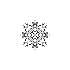 Hand drawn various snowflake. Winter symbol. Good for Christmas decoration scrap booking, posters, greeting cards, banners, textiles, gifts, shirts, mugs or other gifts.