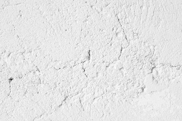 White rough whitewashed wall texture