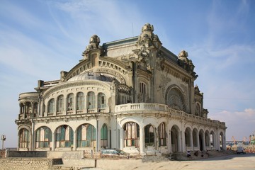 Fototapeta na wymiar the casino in Constanta Romania