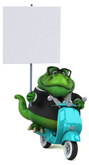 Fun Trex - 3D Illustration