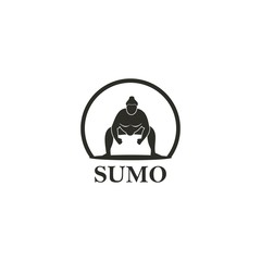 sumo logo template creative design vector, icon