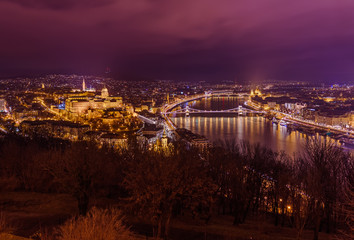 Fototapeta na wymiar Royal palace in Budapest Hungary