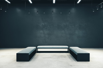 Contemporary exhibition hall