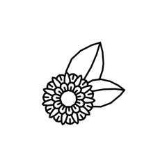 Flower, plant icon. Element of Dia de muertos icon