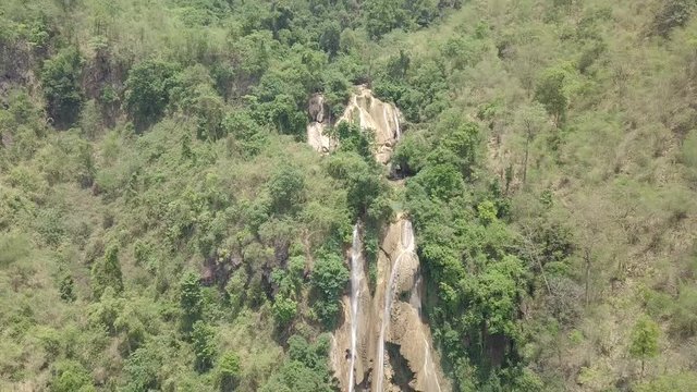 Waterfall in Pyin Oo Lwin, Myanmar.  Dat Taw Gyaint waterfall