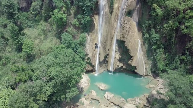 Waterfall in Pyin Oo Lwin, Myanmar.  Dat Taw Gyaint waterfall