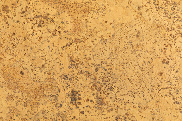 Close-up of cork sound insulation lagging for floors and walls