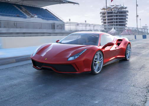 Ferrari 488 GTB On Road