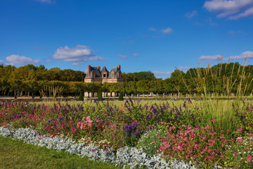 the castle of Fontainebleau