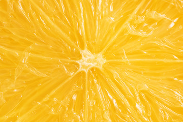 Background from the inside of an orange