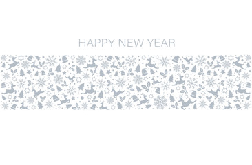 Happy new year 2020 and Merry Christmas, xmas, abstract background, vector.