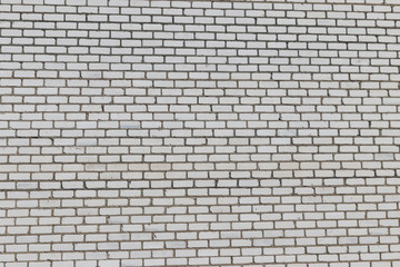 Fototapeta na wymiar Texture of a white brick wall for background
