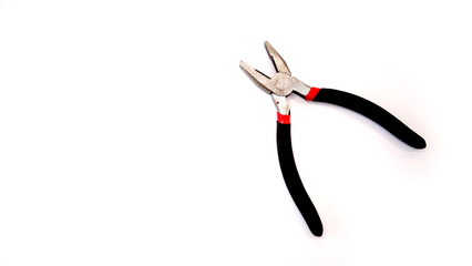 pliers on a white background