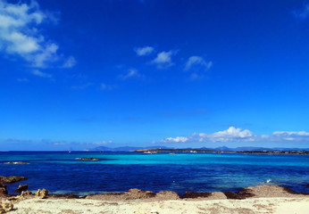 Ses Illetes Beach: Formentera. Balearic Islands. Spain. Europe