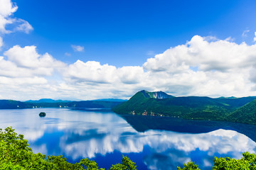 Lake Mashu,Akan National Park,Mashu-ko, Hokkaido, Japan