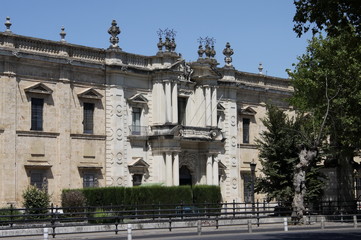 A fragment of the architecture of the old part of Seville