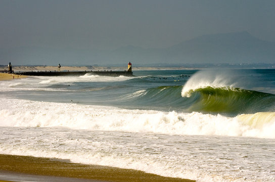 Hossegor surf olas landes france