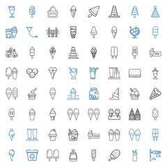 cone icons set
