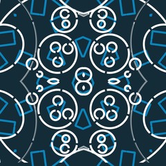 abstract background with gears