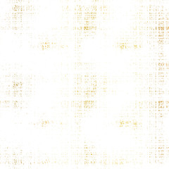 Gold foil seamless vector grunge texture background. Patina scratch golden repeating tile. Distressed effect texture. Overlay distress grain graphic design. For elegant card design, Christmas, wedding