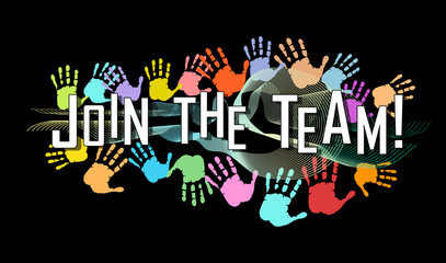 job advertisement,employment ad mockup. Recruitment, contacts, teamwork, networking,vector illustration