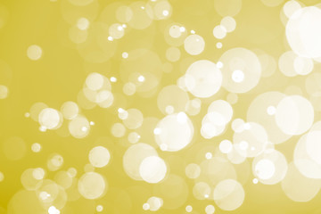 Abstract Yellow bokeh defocus Background.