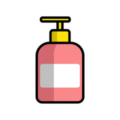 shampoo icon vector design template