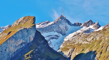 Alpstein-Panorama mit Säntis, Ostschweiz