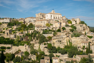 Fototapeta na wymiar View of Gordes, Provence, France